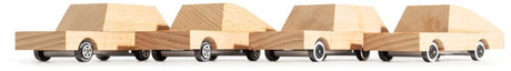 Candylab toys candycar world - diy set - 4 voertuigen - ontwerp je eigen racewagen