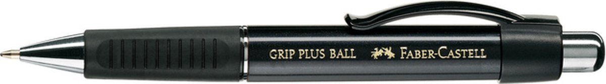Faber-Castell Kugelschreiber – Grip Plus – Schwarz – M – FC-140733