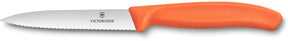 Victorinox swiss classic schilmes 10 cm - gladde snede - oranje