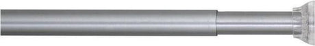 Sealskin Duschvorhangstange – Klemmstange – 70–115 cm – mattes Aluminium