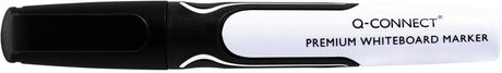 Q-connect Premium Whiteboardmarker, 3 mm, runde Spitze, schwarz 10 Stück