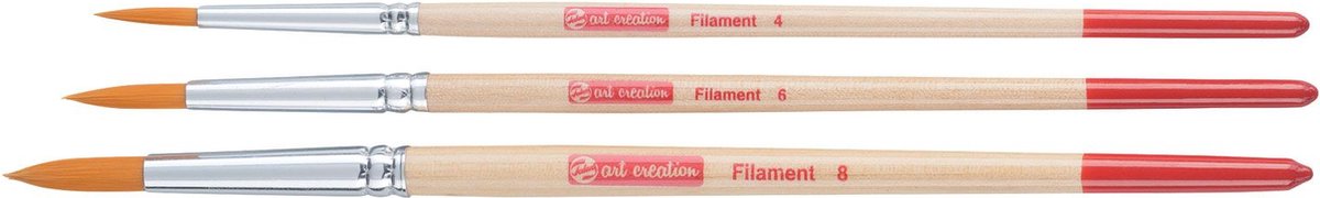Talens Art Creation Aquarellpinsel-Set V 3 rund – Polyester