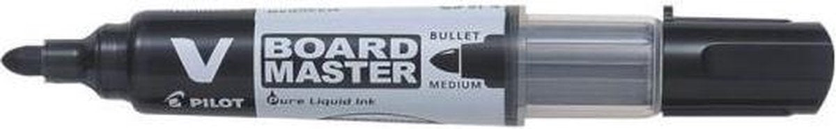 Pilot Whiteboardmarker Boardmaster rund schwarz