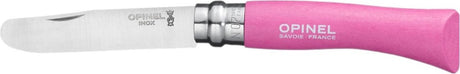 Opinel-Nr. 07 Mon Premier Taschenmesser – Edelstahl – rund – 170 mm – Pink