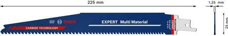 Bosch 2608900391 Expert Säbelsägeblatt S1156XHM Multimaterial