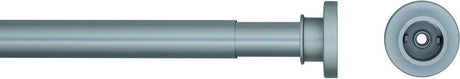 Sealskin Seallux Duschvorhangstange – 125–220 cm – mattes Aluminium