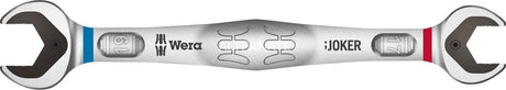 Wera Joker Doppelmaulschlüssel, 17 und 19 x 235 mm – 1 Stück – 05003765001