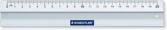 Staedtler Lineal 563 200 mm Aluminium