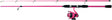 Albatros - Spinn-Combo-Set Pink - Spinnrutenrolle - 210cm - Pink - inklusive Nylonschnur