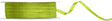 Partydeco 50m satijnen lint, appelgroen, 3 mm breed