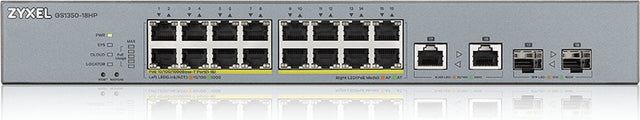 Zyxel gs1350 serie - netwerkswitch - 16 poorten - 250w poe - managed