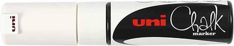 Uni-Posca Kreidemarker, Strichstärke 8 mm, weiß, 1 Stück