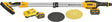 Dewalt dce800t2 accu langnek schuurmachine 18v xr + 6.0ah xr flexvolt accu's