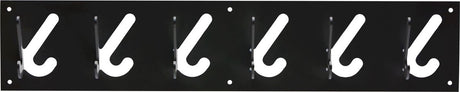 Gispen 1x6 - Garderobenständer - Schwarz - 60 cm breit