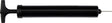 Avento ballenpomp - classic - zwart - stalen naald