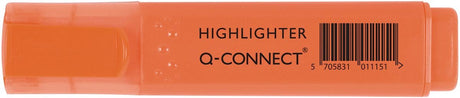 Q-Connect Textmarker, Orange 10 Stück