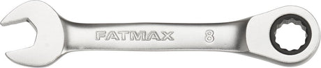 Stanley – Fatmax Stubby-Maulschlüssel mit Ratsche 8 mm – Maulschlüssel – Schraubenschlüssel – 1 Stück