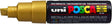 Uni Posca Farbmarker 8 Karat Gold – Keilspitze 8 mm