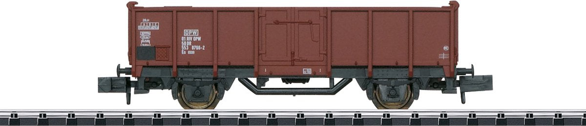 Minitrix Hobby-Güterwagen.