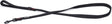Beeztees parinca premium hondenriem - hondenlijn - weersbestendig - nylon - zwart - 180 cm x 20 mm