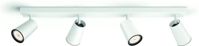 Philips LED Philips Paisley Aufbaustrahler – 4-flammig – Weiß