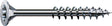 Spax Universalschraube, 4,5 x 60 mm, 360 Stück, Teilgewinde, Senkkopf, T-Star Plus T20, 4Cut, Wirox - 8000000276903