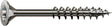 Spax Edelstahlschraube, 6 x 100 mm, 90 Stück, Teilgewinde, Senkkopf, T-Star Plus T30, 4Cut, Edelstahl A2 – 8000000288388