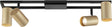 Brilliant Salor – Deckenleuchte – Gu10 4 x 5 W – 350 lm – 3000 K – dimmbar – Schwarzgold