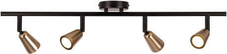 Lucide Tiana – Deckenstrahler (Deckenleuchte) – 4 x GU10 (MR16) – Champagnerfarbe – unverzichtbar