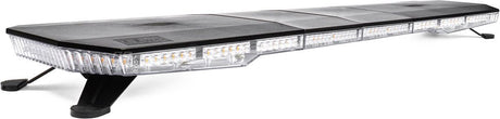 Amio stroboscoop zwaailicht led waarschuwingslichtbar 156 led 1168mm oranje - professionele signaalverlichting met 51 lichtfuncties