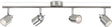 Philips led philips meranti opbouwspot - 4-lichts - nikkel