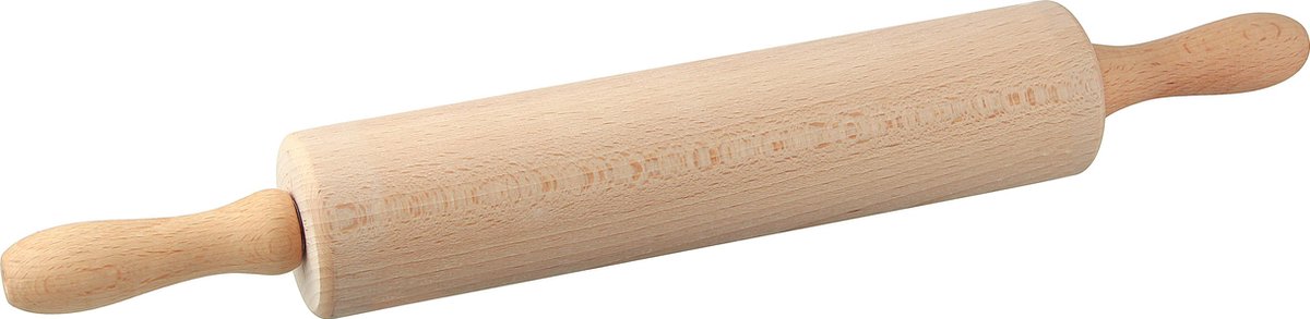 Dr. oetker deegroller - bruin - hout