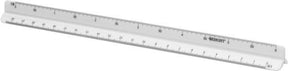 Westcott Maßstabsstab – 30 cm – Maßstab 1:20 25 50 75 100 125 – ac-e10163