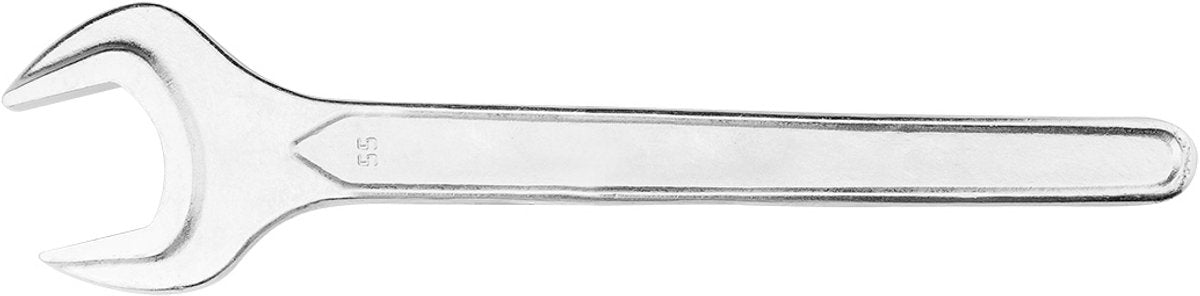 Topex - plattsleutel - 55mm - enkelzijdig - chroom-vanadium staal