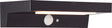 Brilliant Barker – Außenwandleuchte – LED 3 W – Solar – 430 lm – 4000 K – IP44 – Schwarz