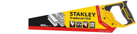 Stanley Handwerkzeuge STHT20349-1 Holzsäge Tradecut Fine 380 mm 11 TPI – STHT20349-1