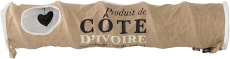 D D Cat -Tunnelcode d'Ivoire 25x120 cm Braun und Weiß 434 436448