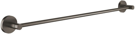 Grohe Start Handtuchhalter – 600 mm – Schrauben oder Kleber – Metall – Hartgraphit gebürstet