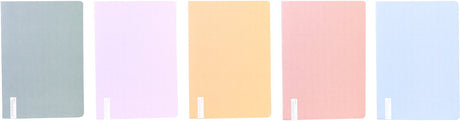 Ancor schrift emboss dry a5 ruit 5 mm 48 vel 90 grams krimp 5 stuks assorti - an-118865-c