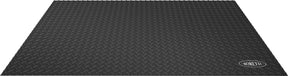 Boretti - barbecue floor mat - 120 x 80 cm - tegelbescherming - zwart