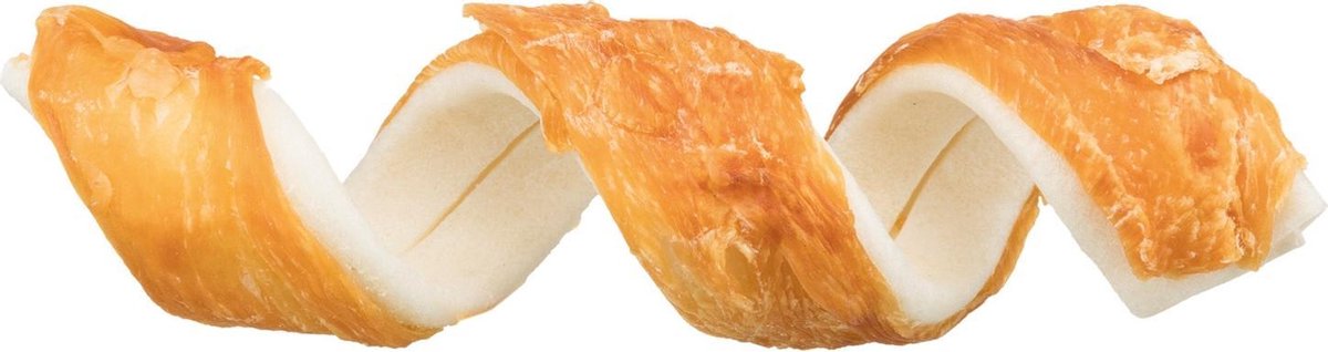 Trixie Kausnack Rinderhaut - Huhn 15 cm - glutenfrei, 50 Stück