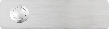 Heidemann 70546 Ruftaster 1-fach Edelstahl 48 V AC 2 A