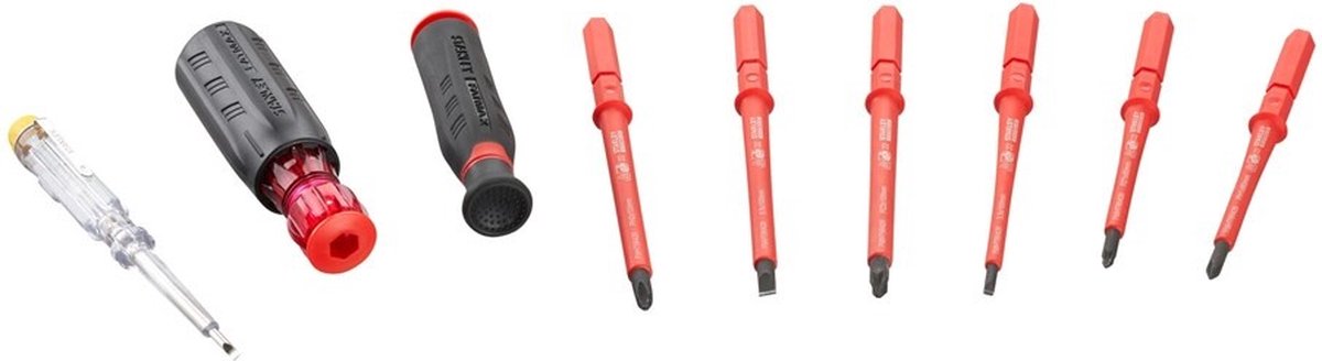 Stanley Fatmax Schraubendreher-Set 10-teilig | VDE Multibit – fmht66426-0