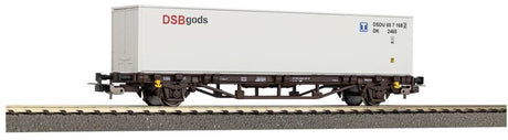 Piko h0 27720 h0 containerwagen lgjs van de dsb
