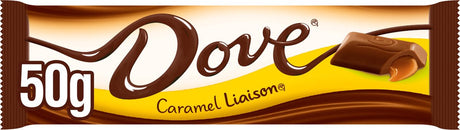 Dove chocolade dove liaison - melk chocolade caramel repen - singles - 24 x 50g