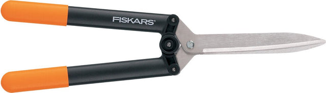 Fiskars HS52 Powerlever – Heckenschere – Lieferung mit Powerlever – Stahl- und Faserkomp