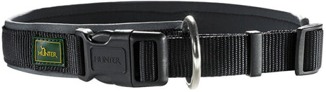 Hunter Vario Plus Hundehalsband - 30-35 cm - Schwarzgrau