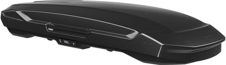 Thule Motion 3 XXL Low Schwarz glänzend – Dachbox – 2 Seiten zu öffnen – 75 kg Tragkraft – 590 l Fassungsvermögen
