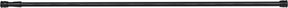 Differnz round douchestang - verstelbaar - 125 tot 220 cm - zwart