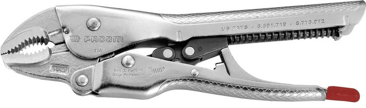 FACOM 580.10 automatische Klemmzange halbrund 0 - 38 mm 250 mm